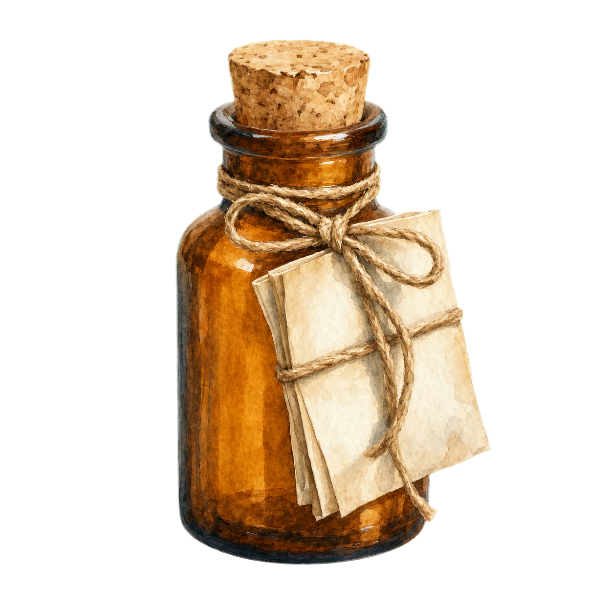 medicine watercolor illustration